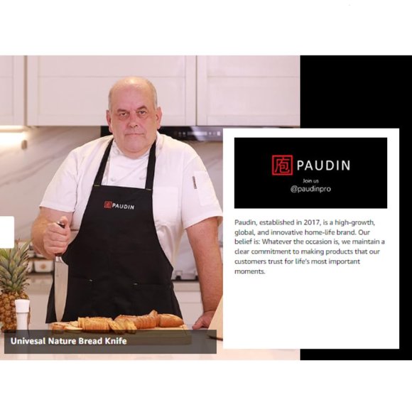 PAUDIN - UNIVERSAL Series: 7 pc PROFESSIONAL CHEF KNIVE SET - Picture 9 of 9